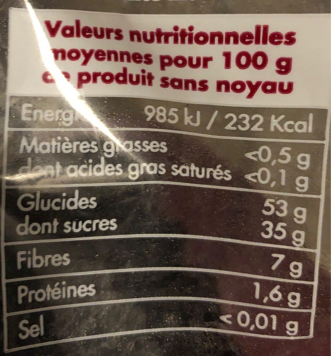 Pruneaux d'Antan Pruneaux d'Agen entiers packshot