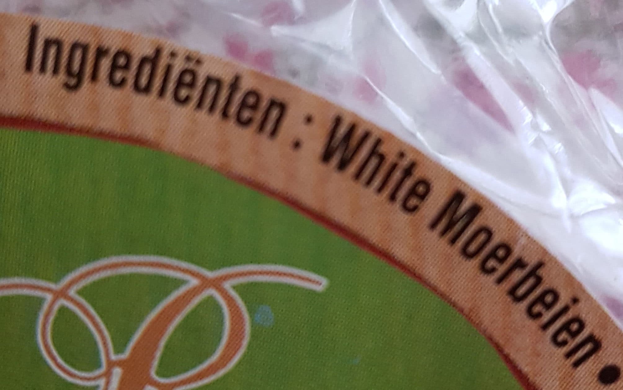 Bio Sources Mûres blanches packshot