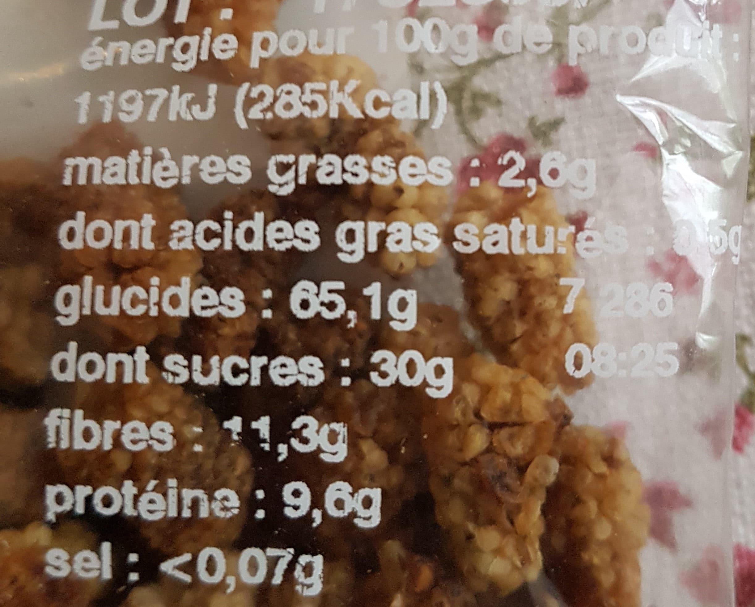 Bio Sources Mûres blanches packshot