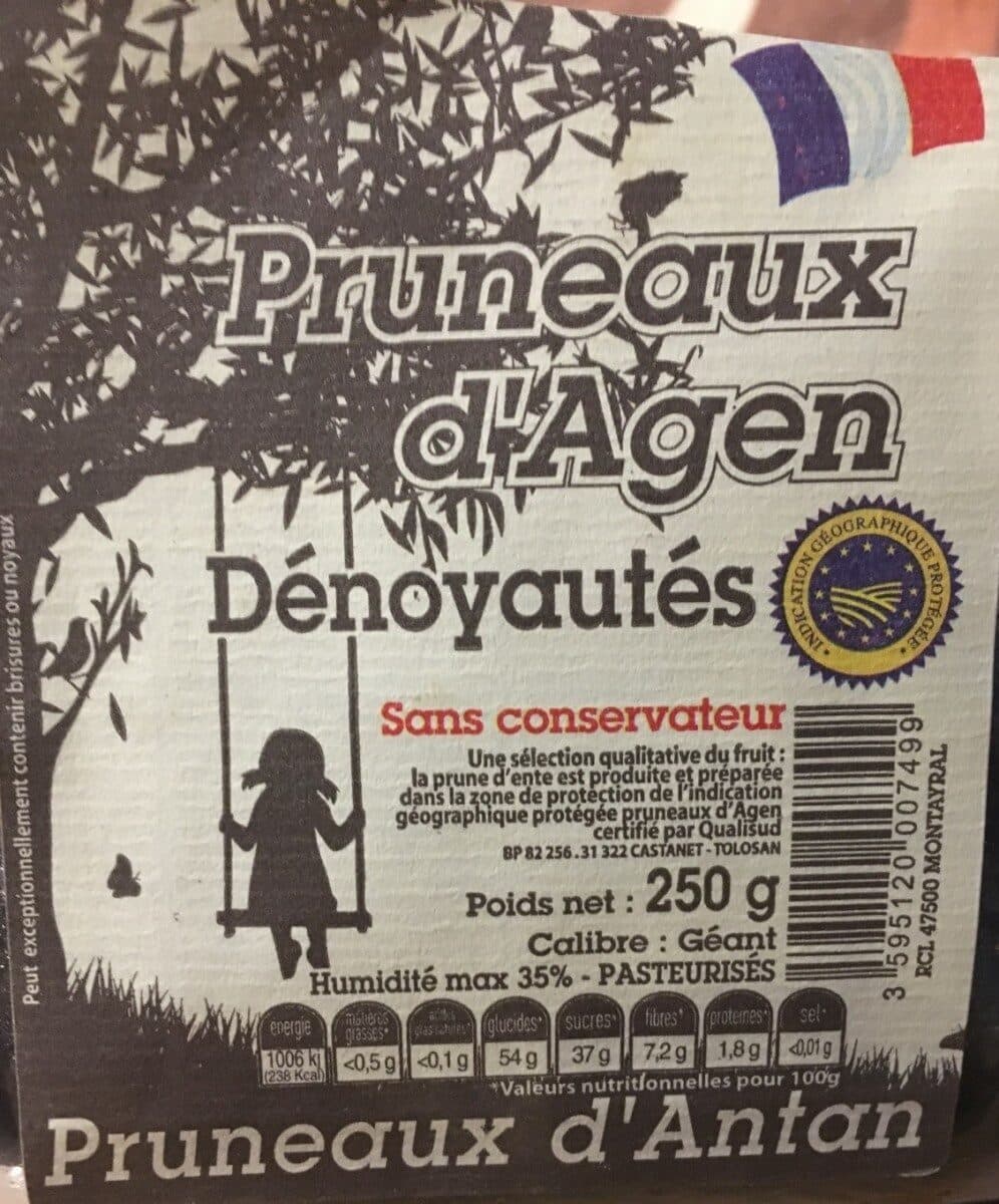 PRUNEAUX D’ANTAN Pruneau d'Agen, IGP, dénoyauté packshot