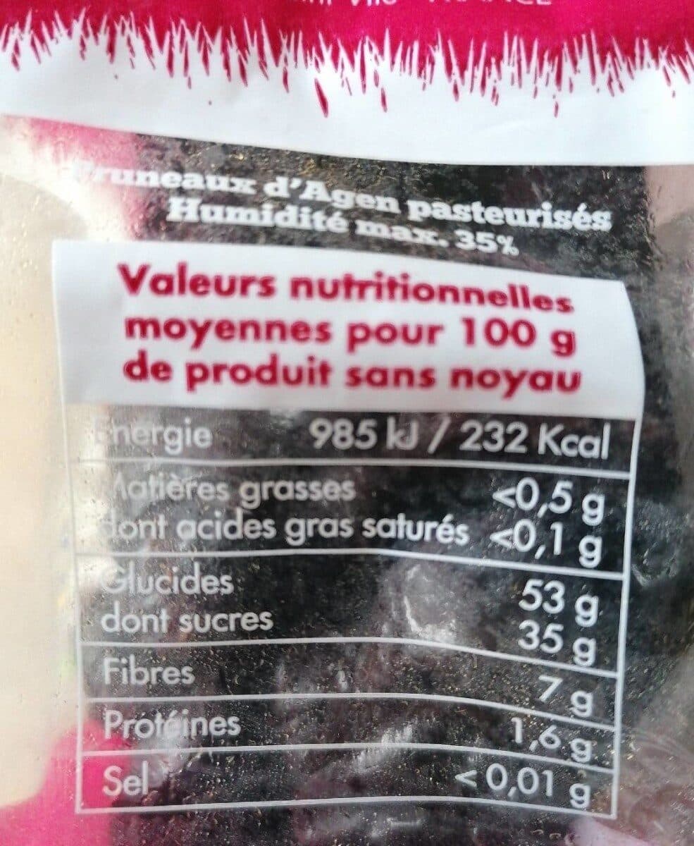 Open Food Facts Pruneaux d'antan packshot