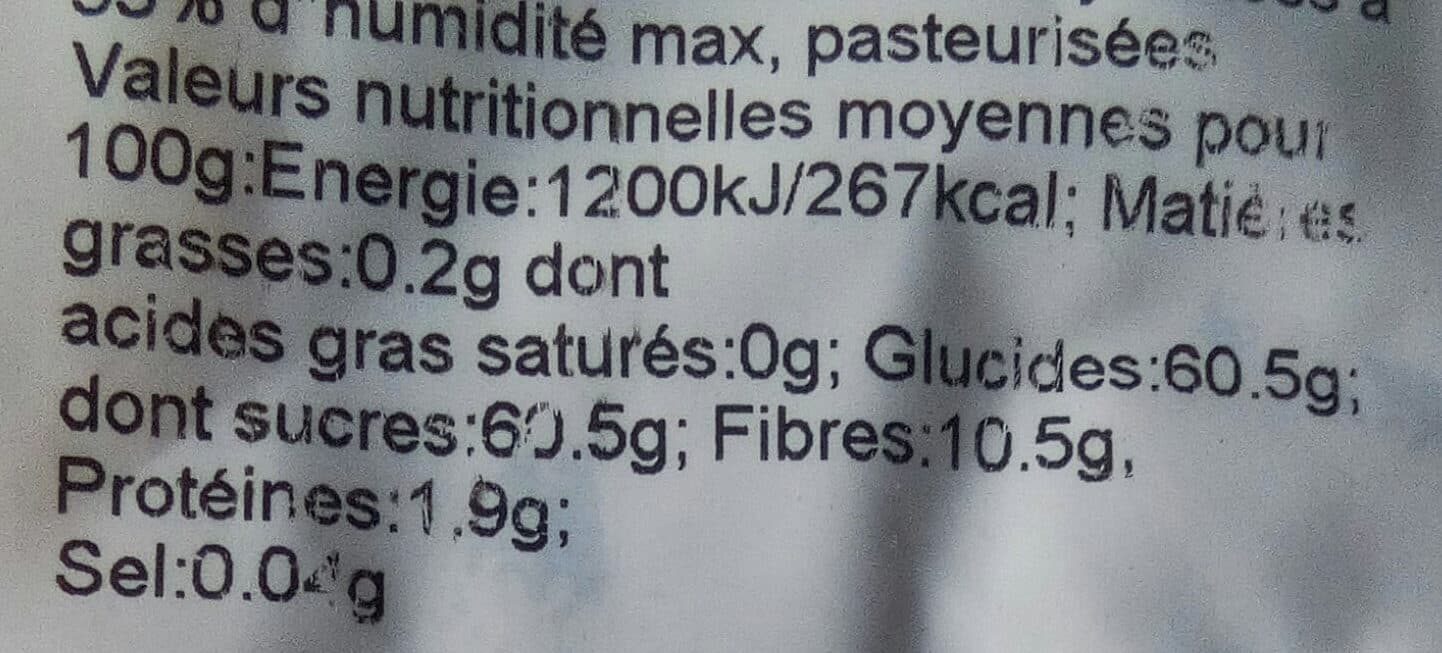 Maison Roucadil Dattes moelleuses dénoyautées packshot