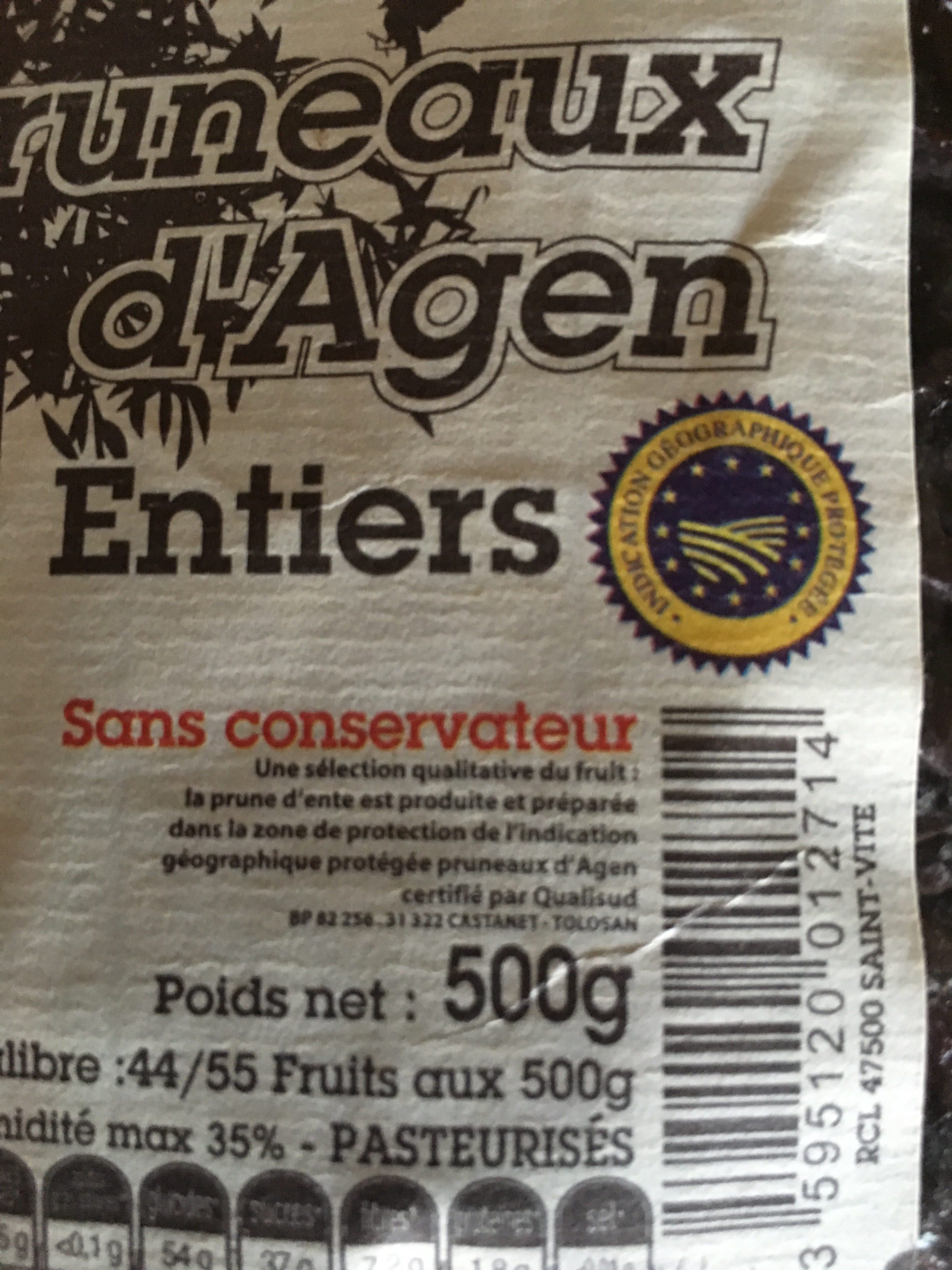 Pruneaux D Antan Pruneaux d agen packshot