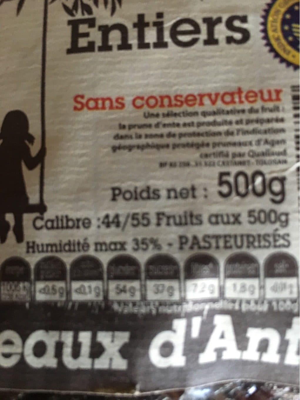 Pruneaux D Antan Pruneaux d agen packshot