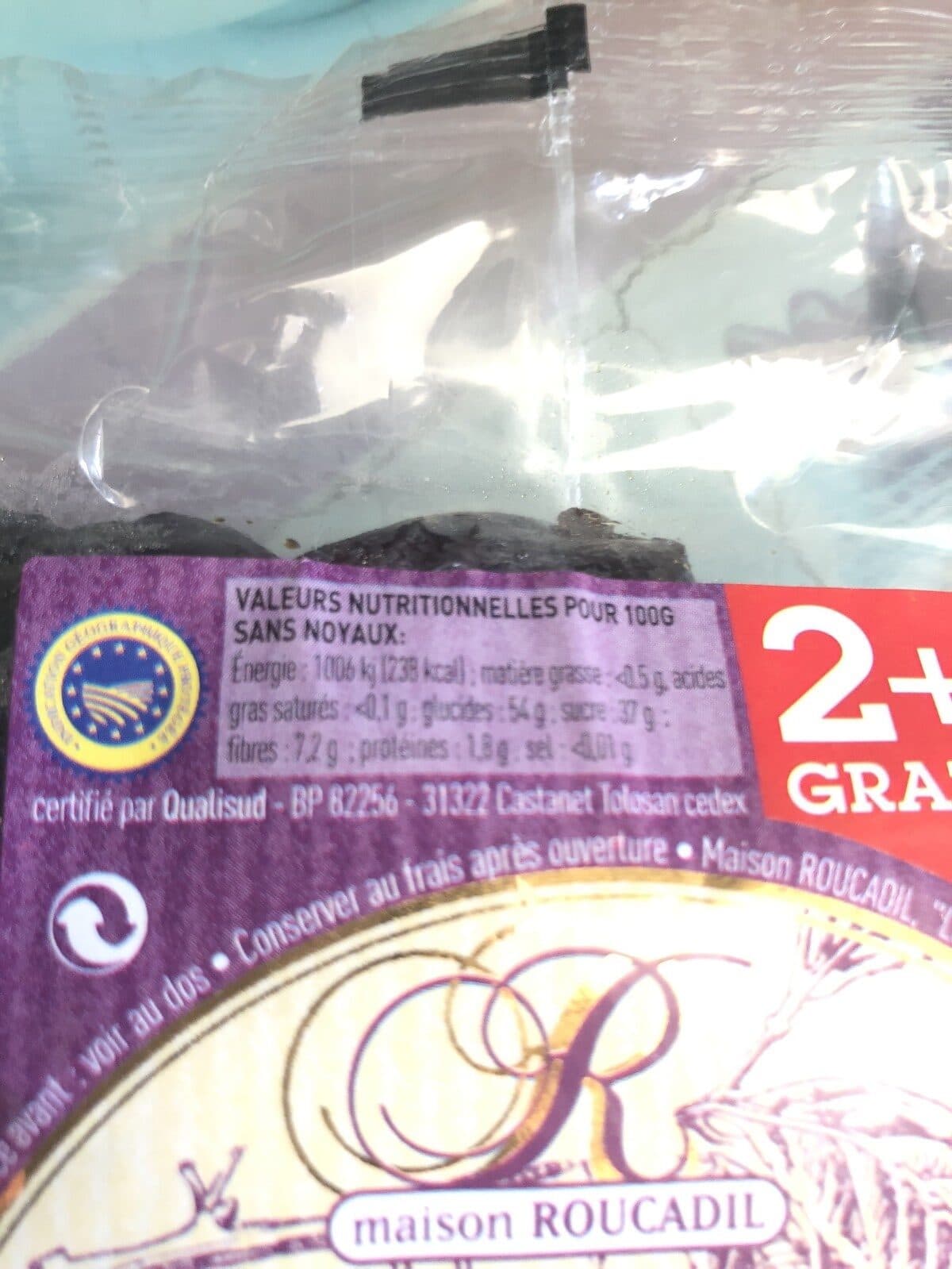 Maison Roucadil Pruneaux d'Agen packshot