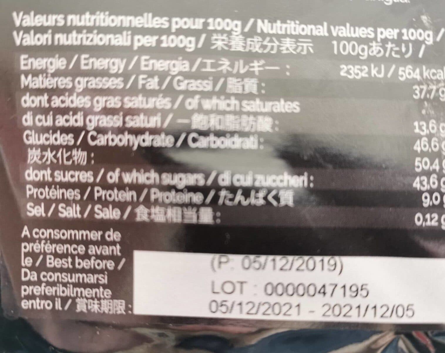 Weiss Gianduja packshot