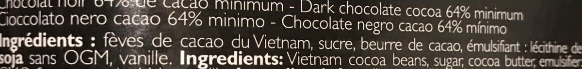 Weiss Chocolat Noir Li Chu 64% Vietnam packshot