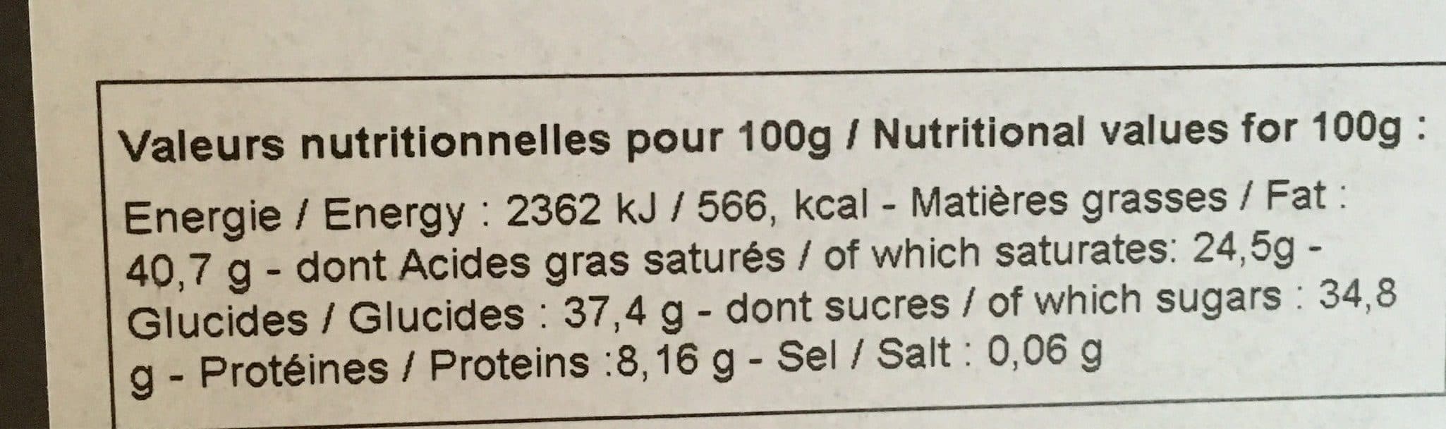 Weiss Le haut chocolat packshot