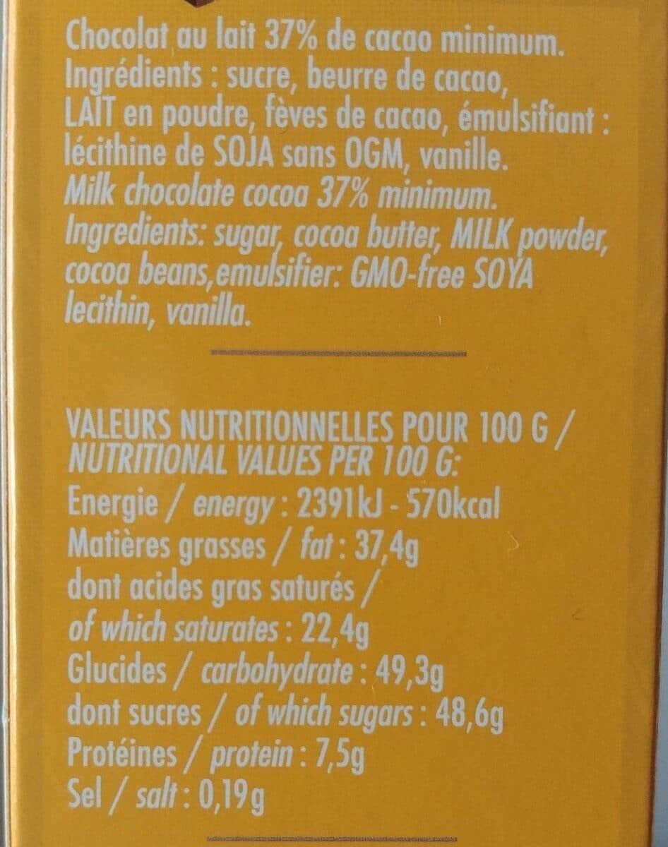 Weiss Chocolat au lait packshot