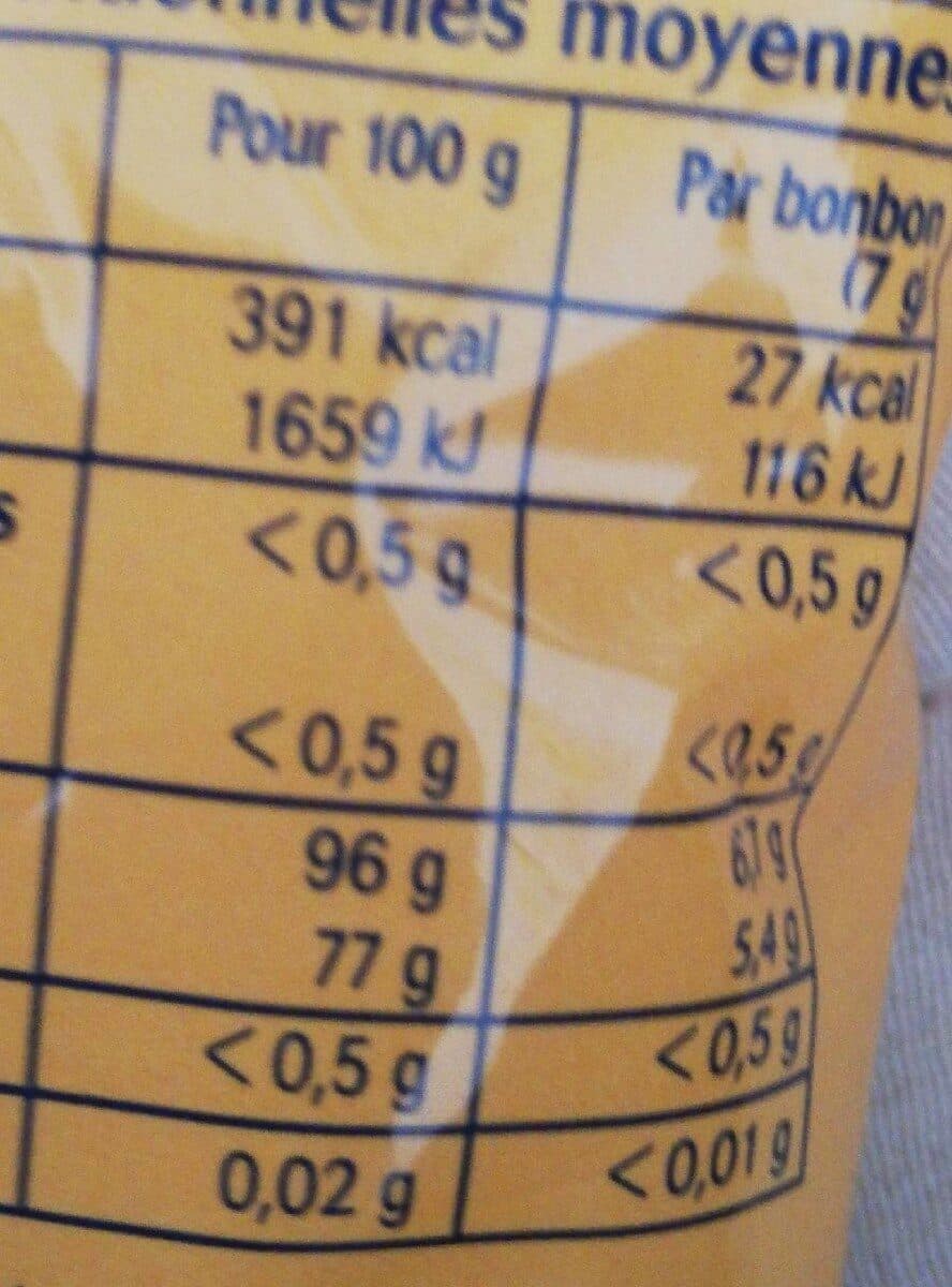 Solens Solens Bonbons Duos Miel Citron packshot