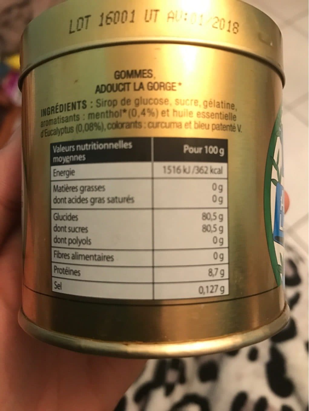 VALDA Pastilles Valda packshot