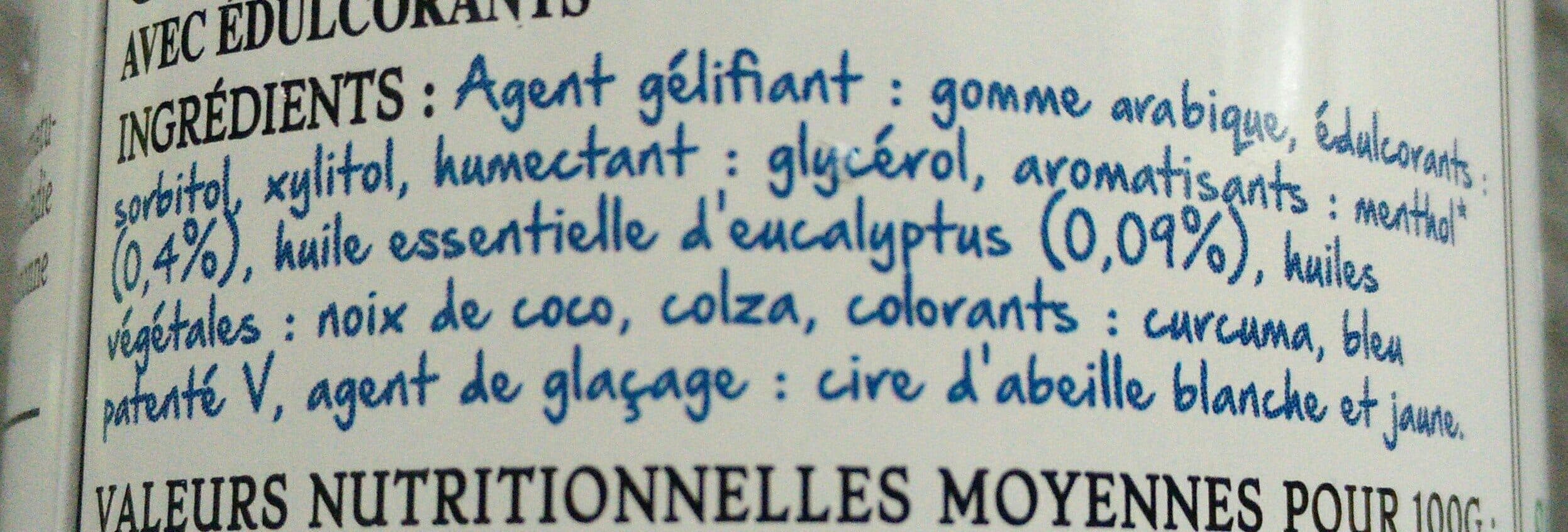 Valda Gommes Valda - Edition Limitée Goût Menthe & Eucalyptus Sans Sucres Boîte De 200 G packshot