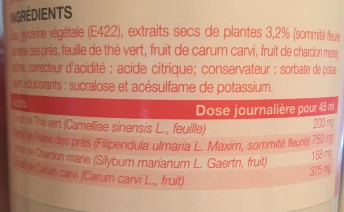 Open Food Facts XL S mon draineur express packshot
