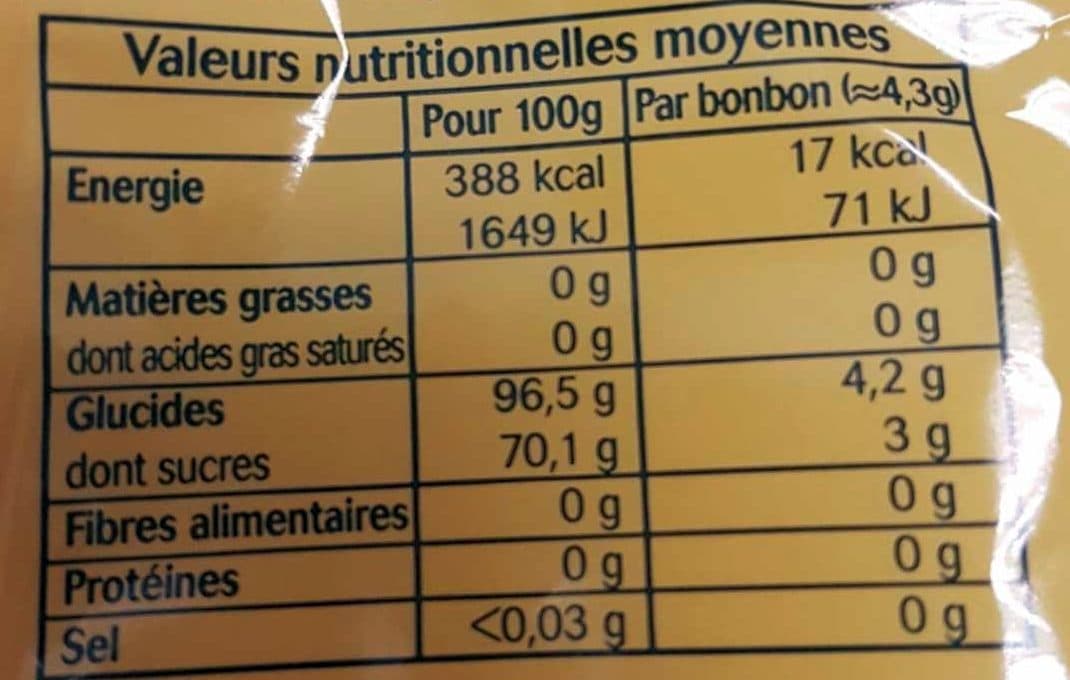 Solens Pastilles Miel packshot
