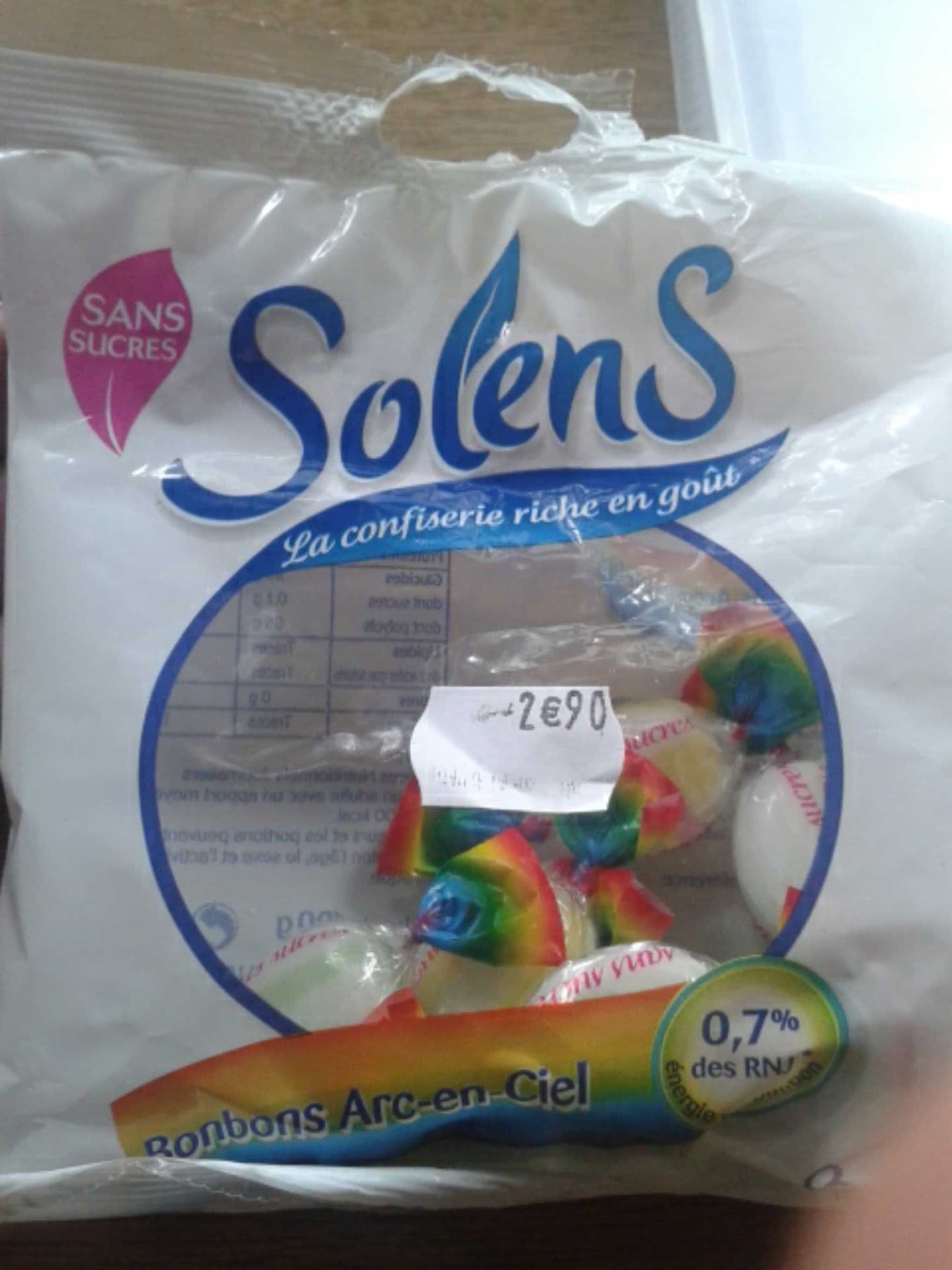 solens Bonbon Arc-en-ciel Sans Sucre packshot