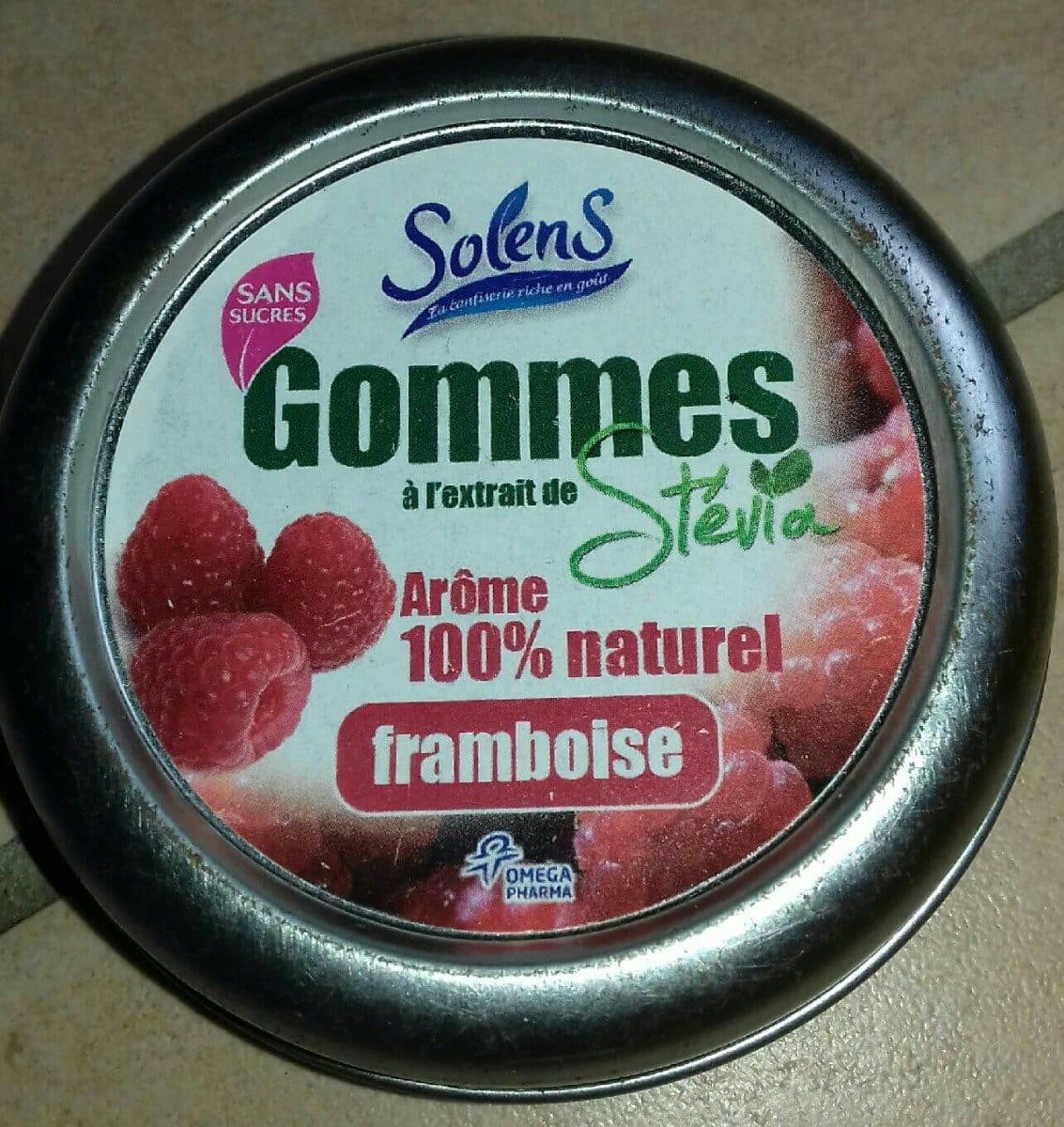 Solens Gommes à l'extrait de Stévia packshot