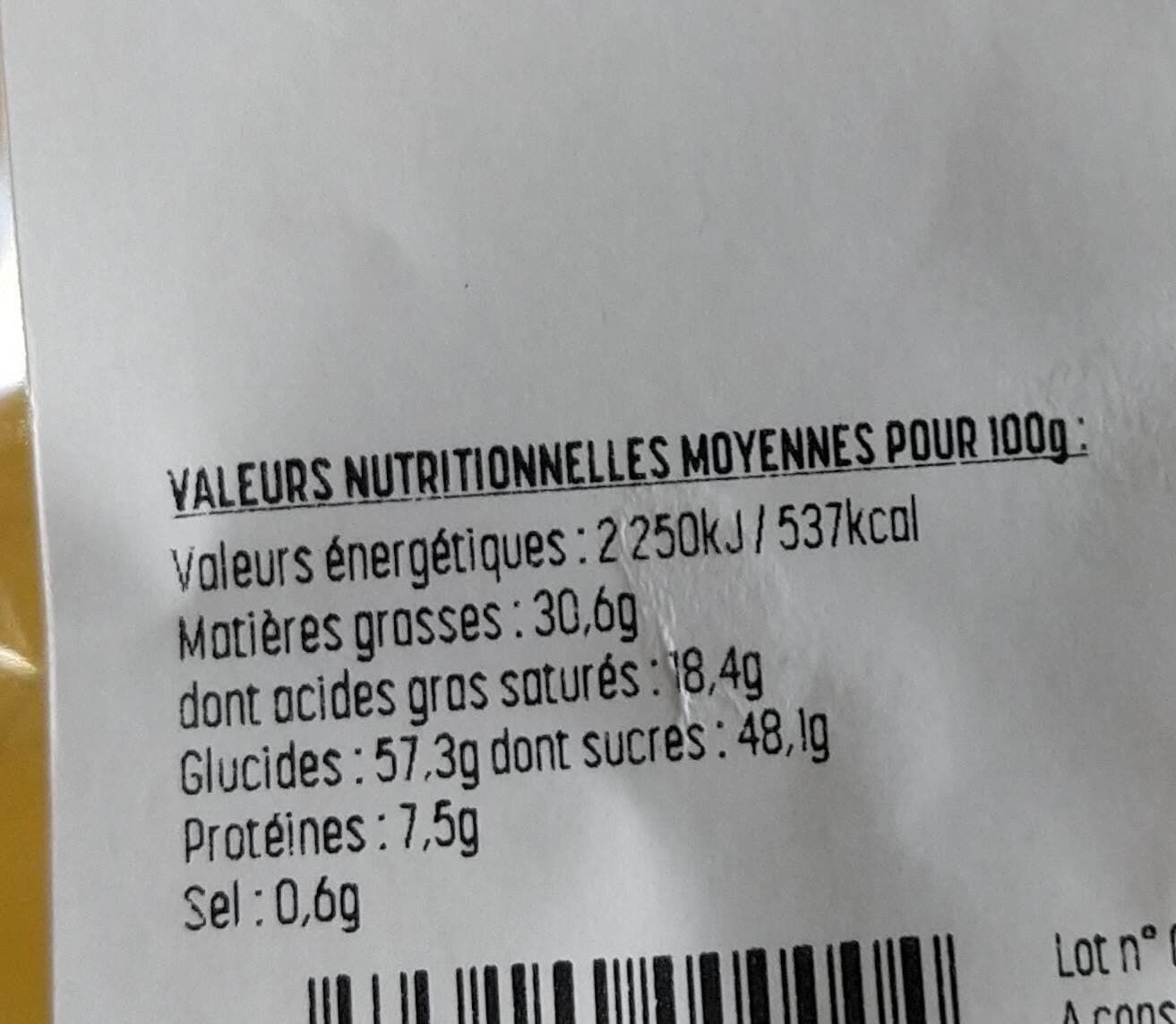 Reaute Cereales enrobées chocolat blanc packshot