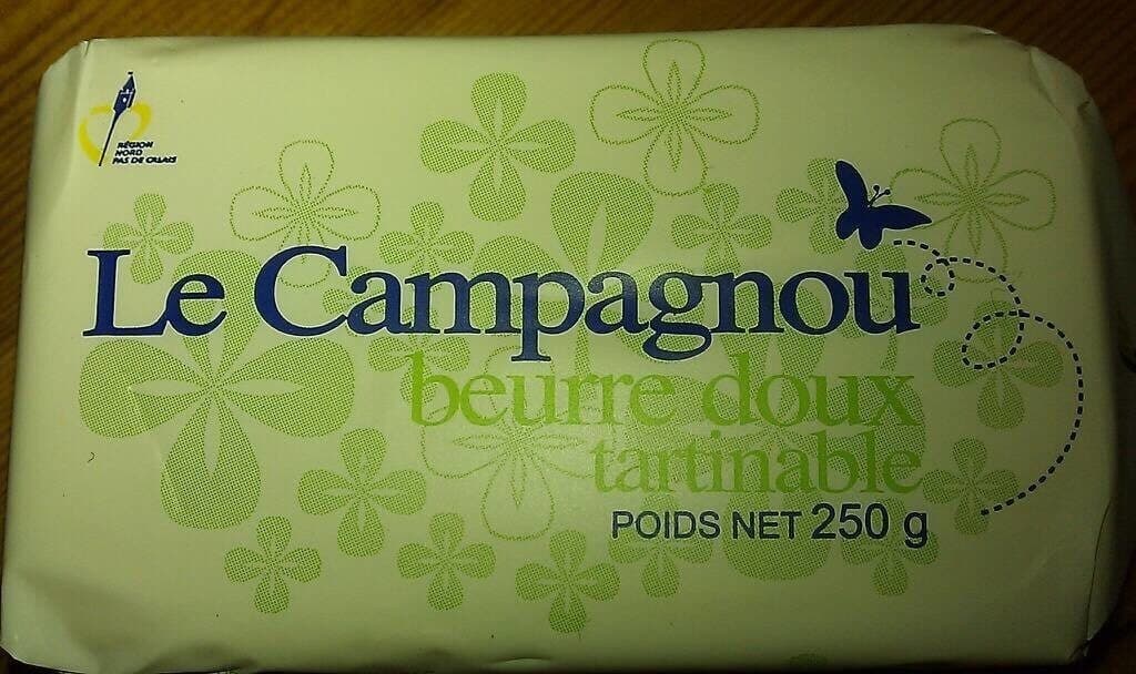 Le Campagnou Beurre Doux Le moulé packshot