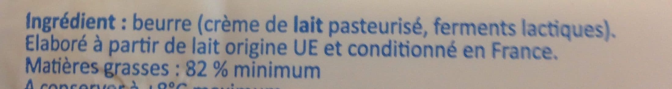 Le Campagnou Beurre doux le moulé packshot