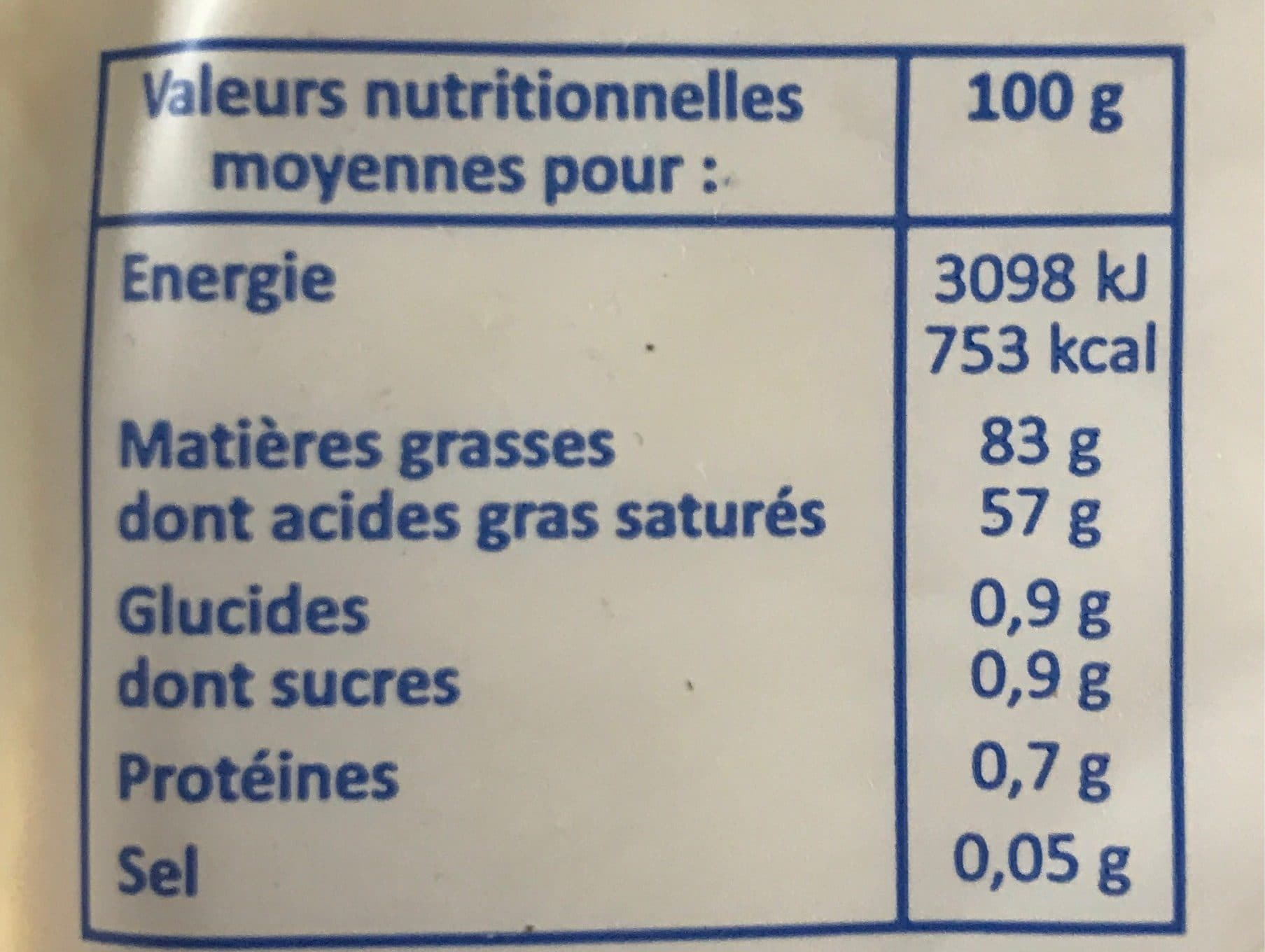 La Charette Beurre doux packshot