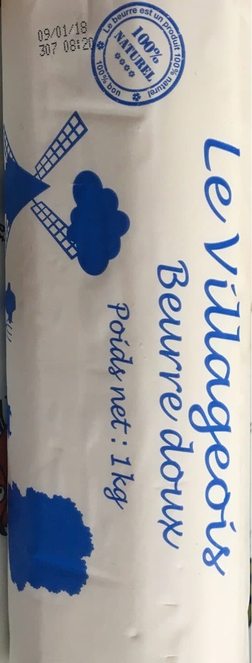Loyez Woessen Le villageois, beurre doux packshot