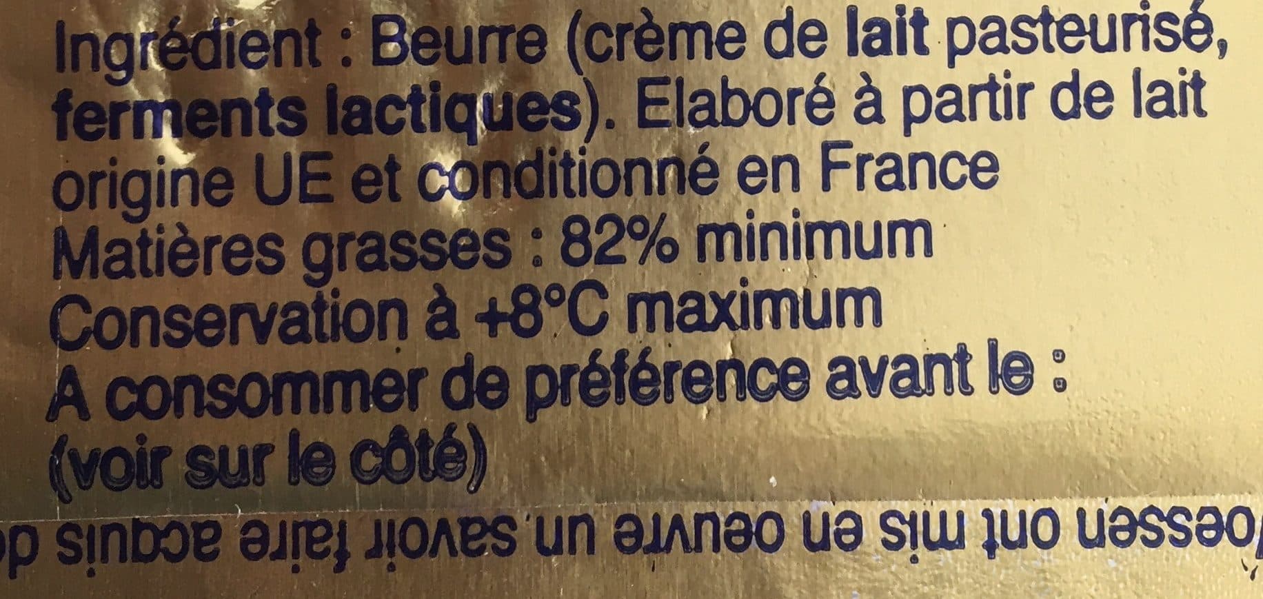Le Petit Beurrier Beurre doux tartinable packshot