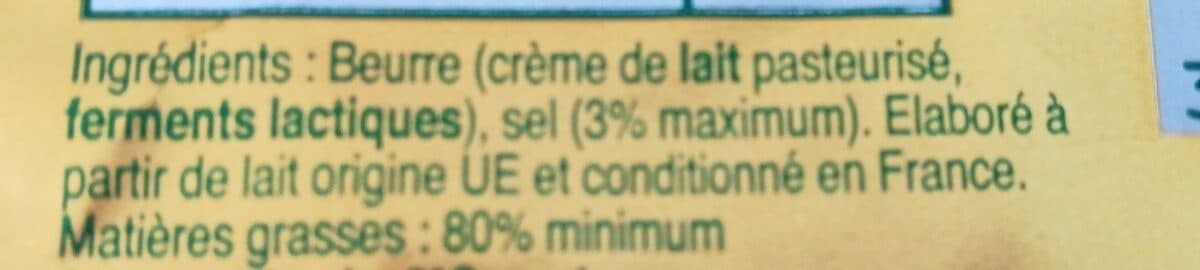 Loyez Woessen Beurre demi sel tartinable packshot