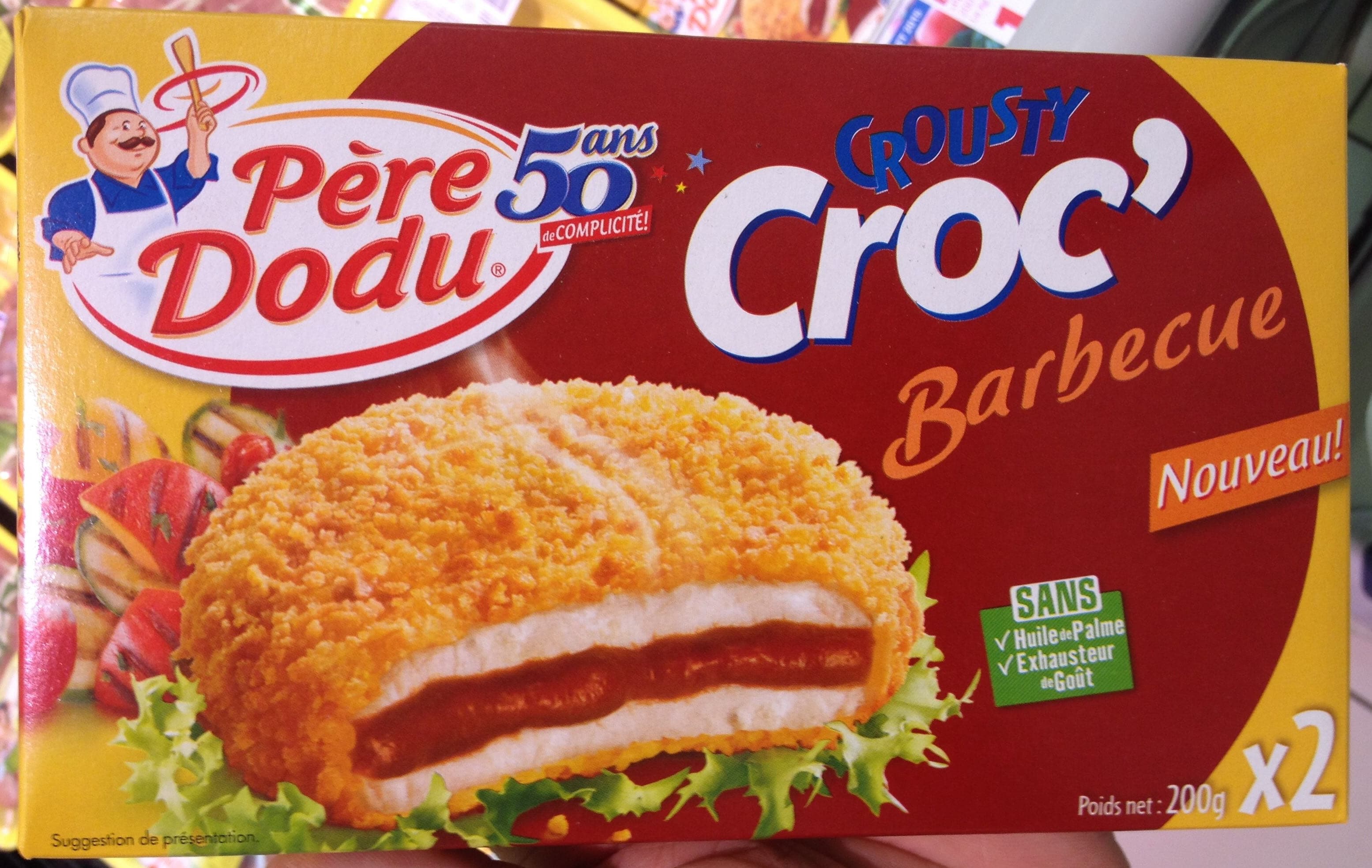 Père Dodu Crousty Croc' Barbecue (x 2) packshot