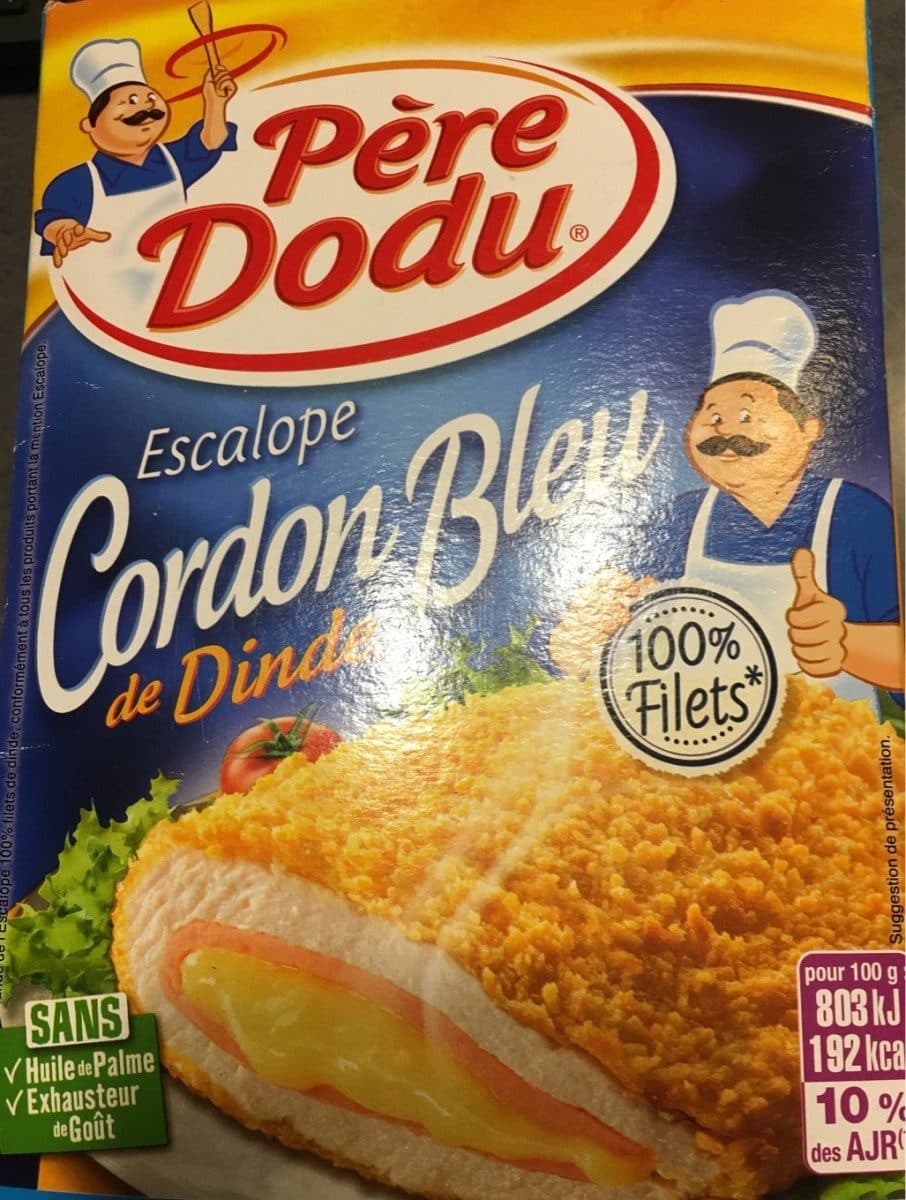 Père Dodu Cordon Bleu de Dinde packshot