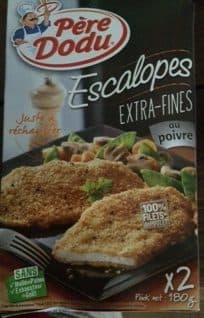 Père Dodu Escalopes Extra-Fines au Poivre packshot