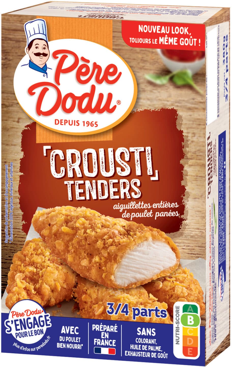 Père Dodu Crousti Tenders aiguillettes packshot