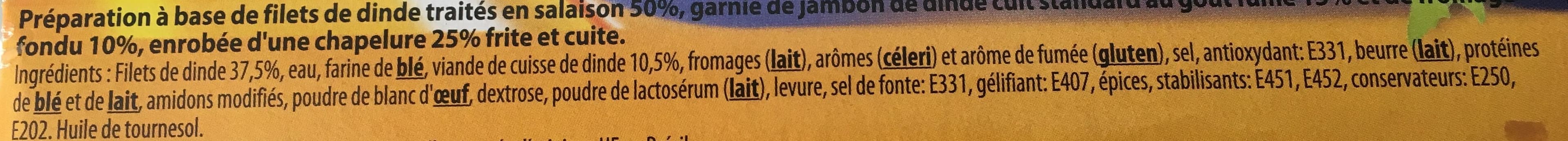 Père Dodu Cordon Bleu de Dinde packshot