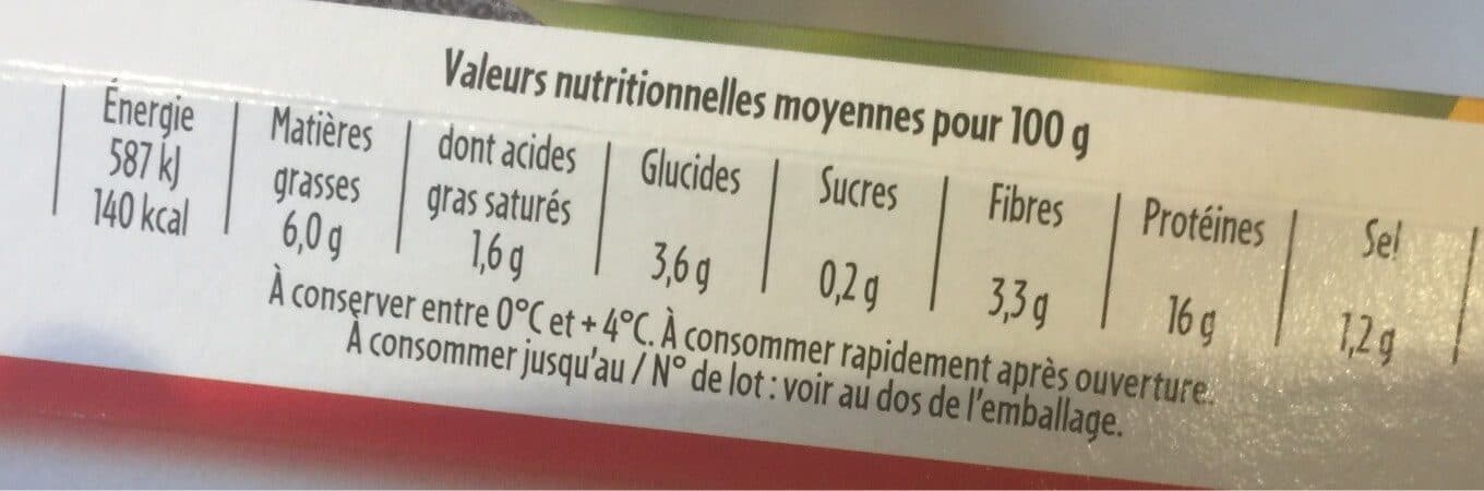 Père Dodu Emincés de Poulet à la Basquaise packshot