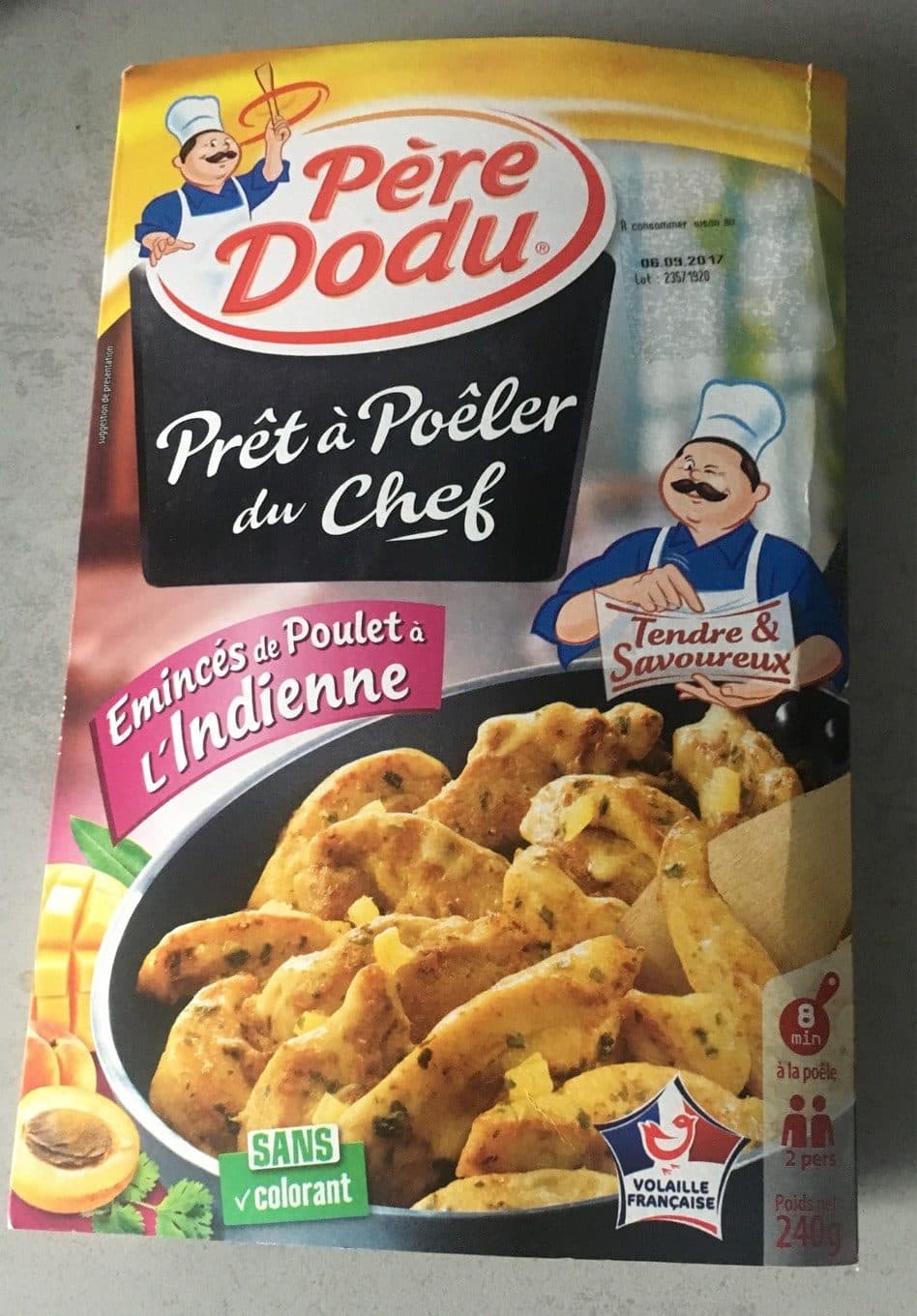 Pere Dodu Pret a poeler du chef a l'indienne packshot