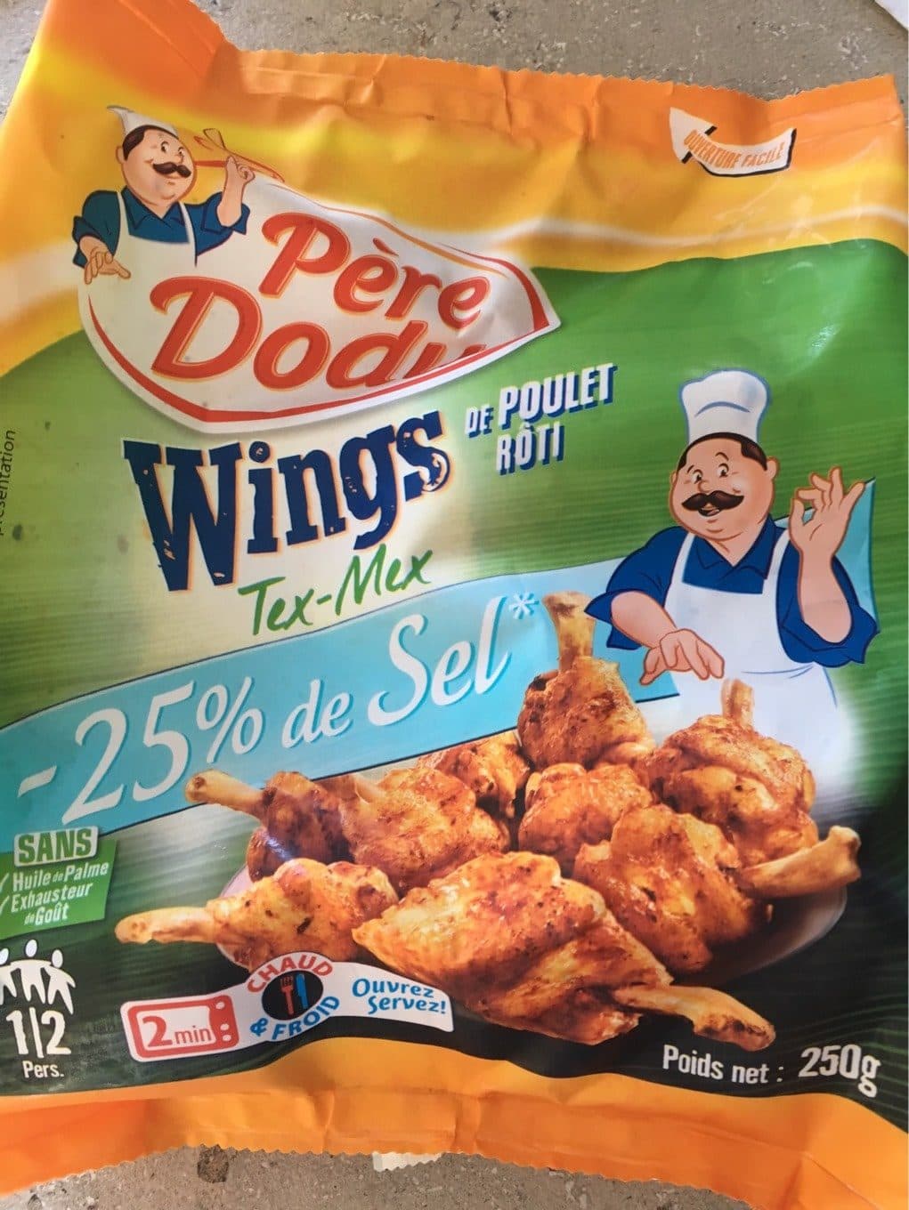 Pere Dodu Wings de poulet packshot