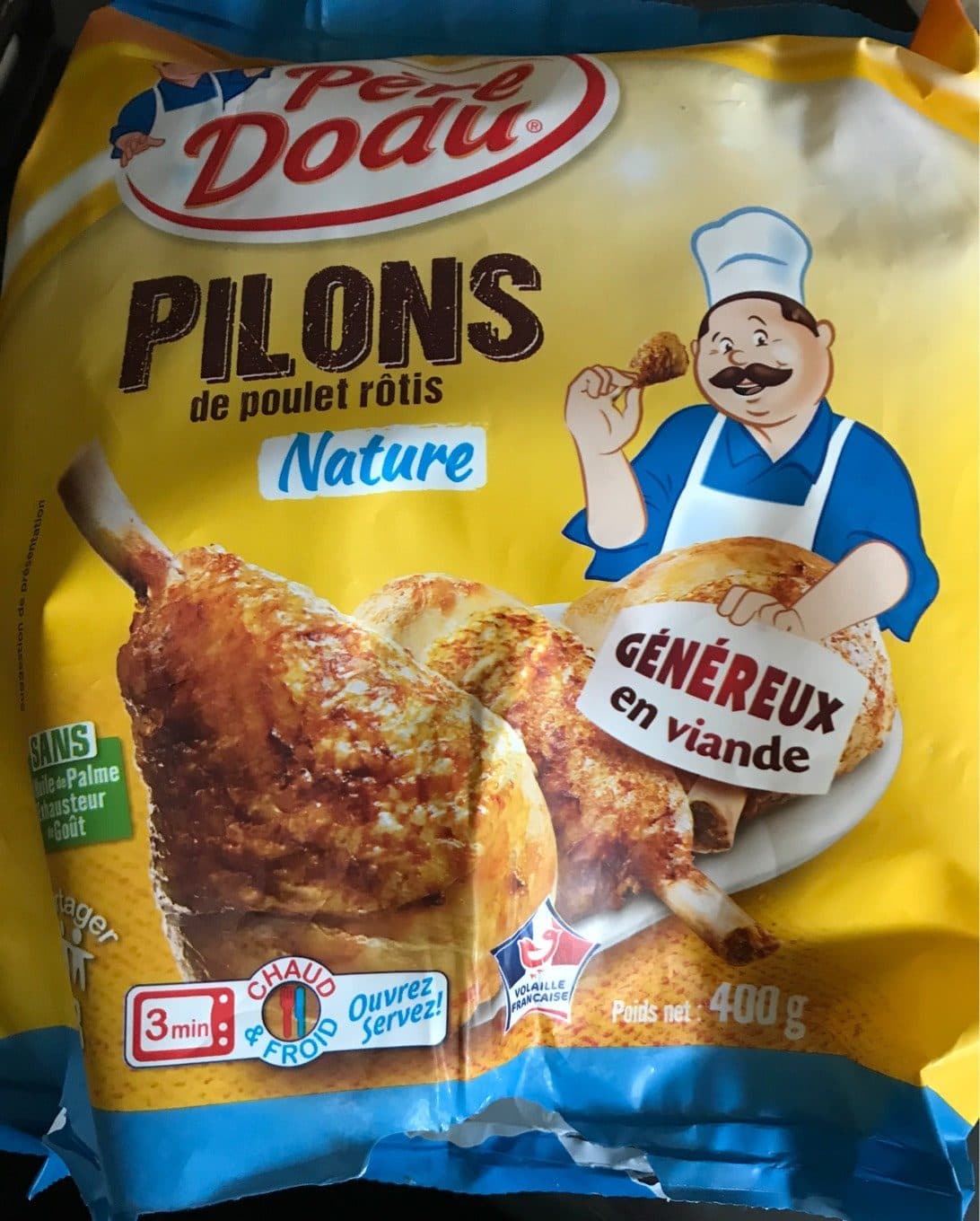 Père Dodu Pilons de poulet rôti Nature packshot