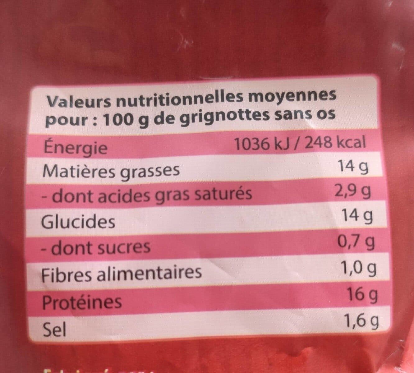 Open Food Facts Grignottes de poulet packshot