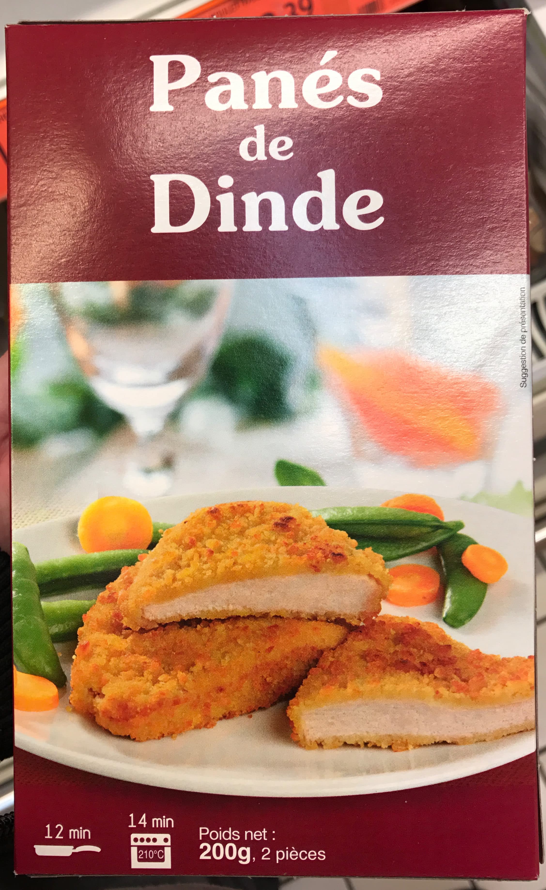 Sans marque Panés de Dinde packshot