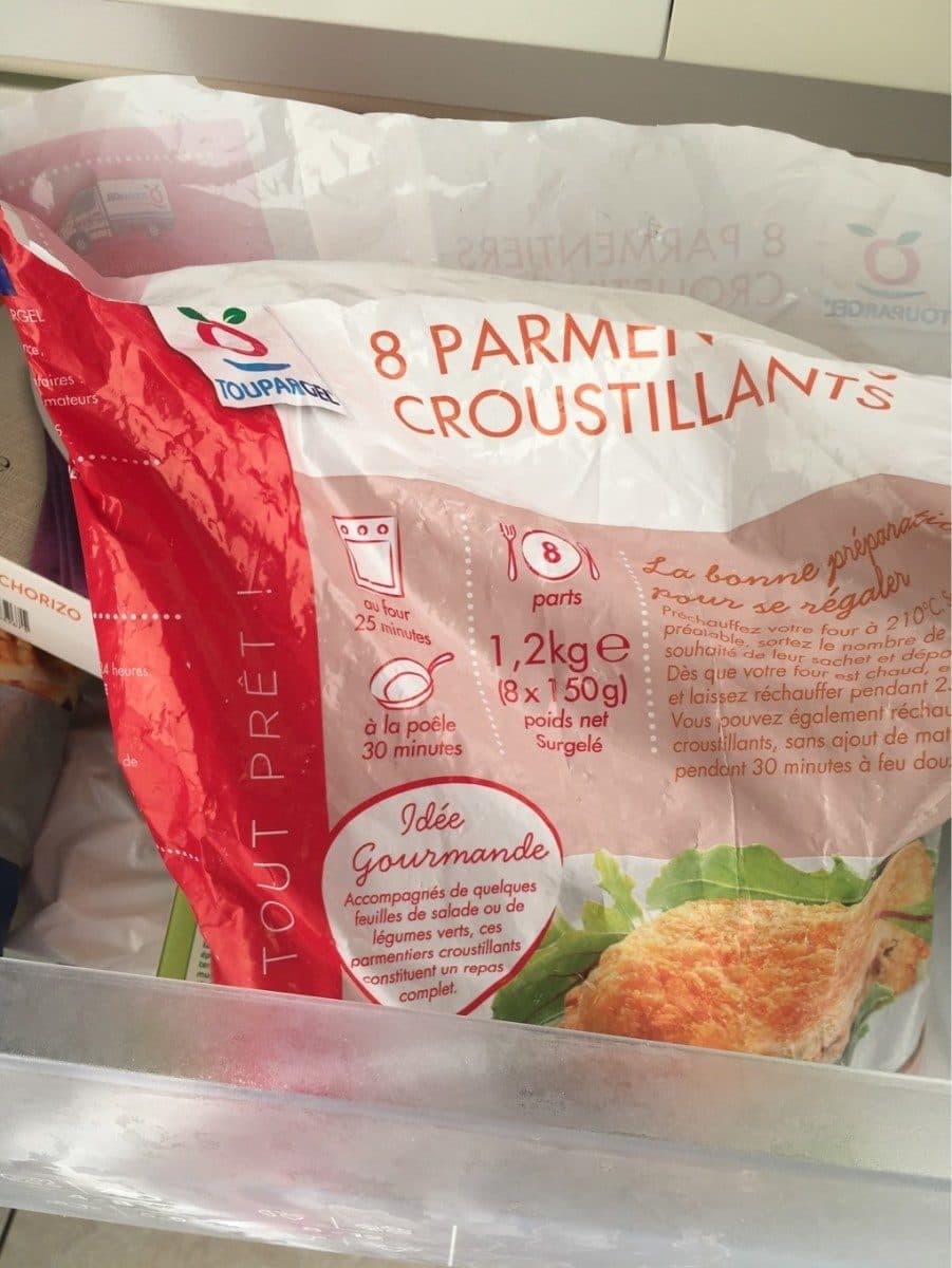 Toupargel Parmentiers croustillants packshot