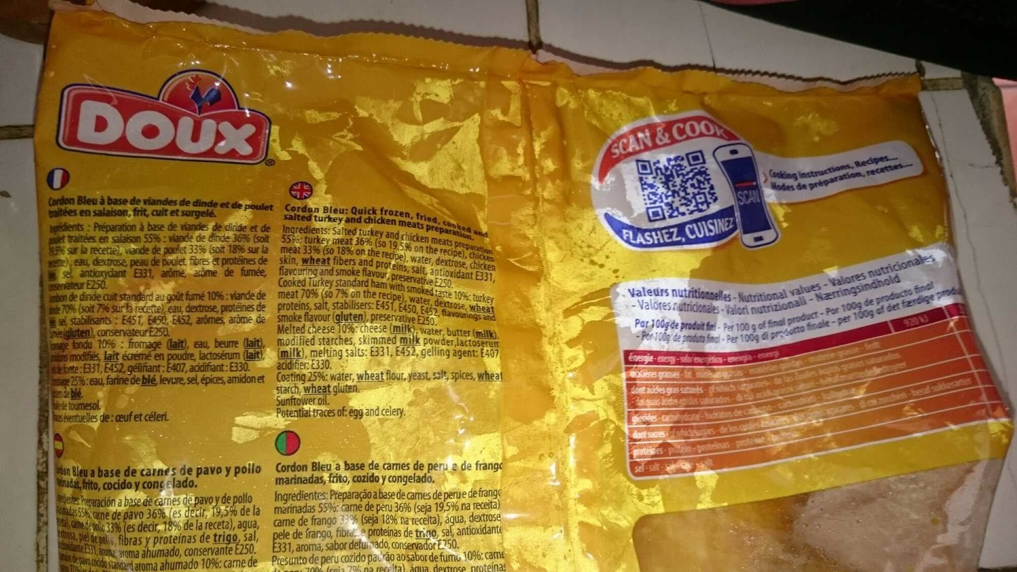 Doux Cordon bleu packshot