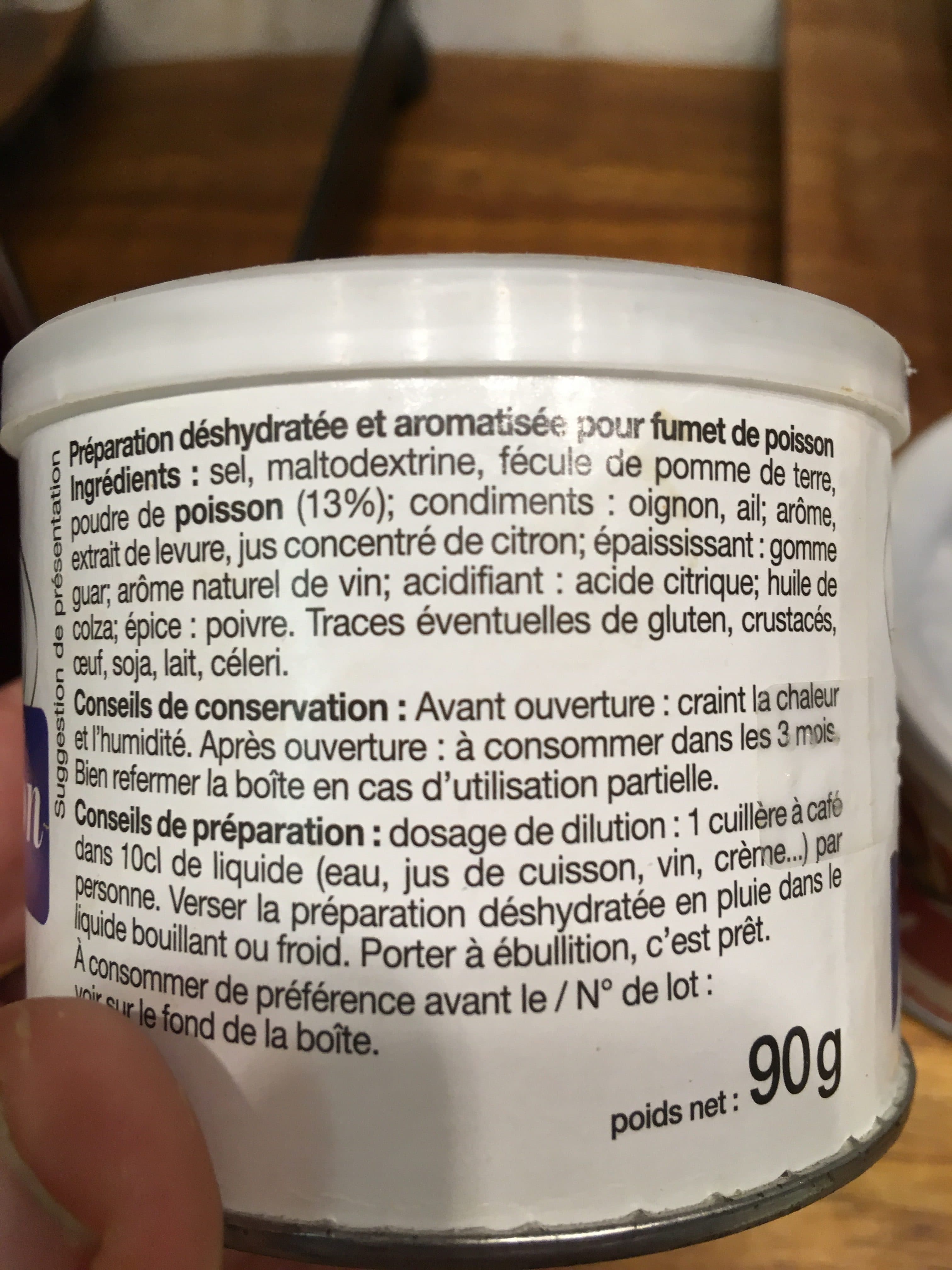 Auchan Fumet de poisson packshot