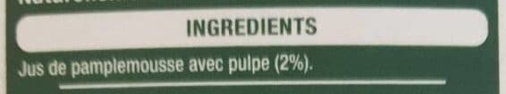 Auchan 100% pur jus pressé - pamplemousse rose packshot