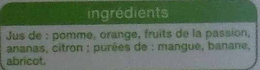 Auchan Jus Multifruits - Flash pasteurisé packshot