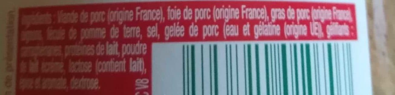 Auchan Terrine de campagne packshot