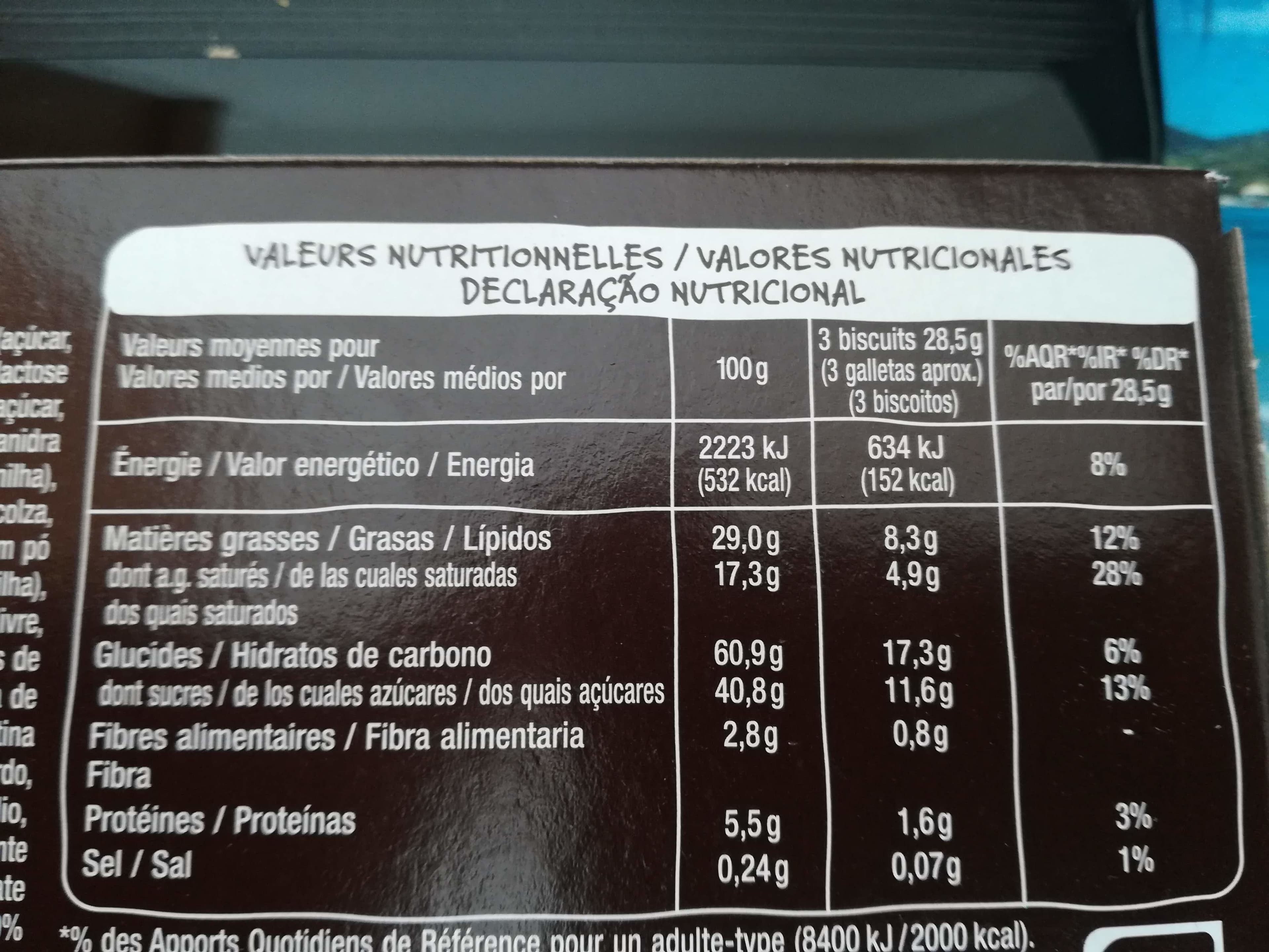 Mmm! Mmm! Assortiment de biscuits tout chocolat packshot