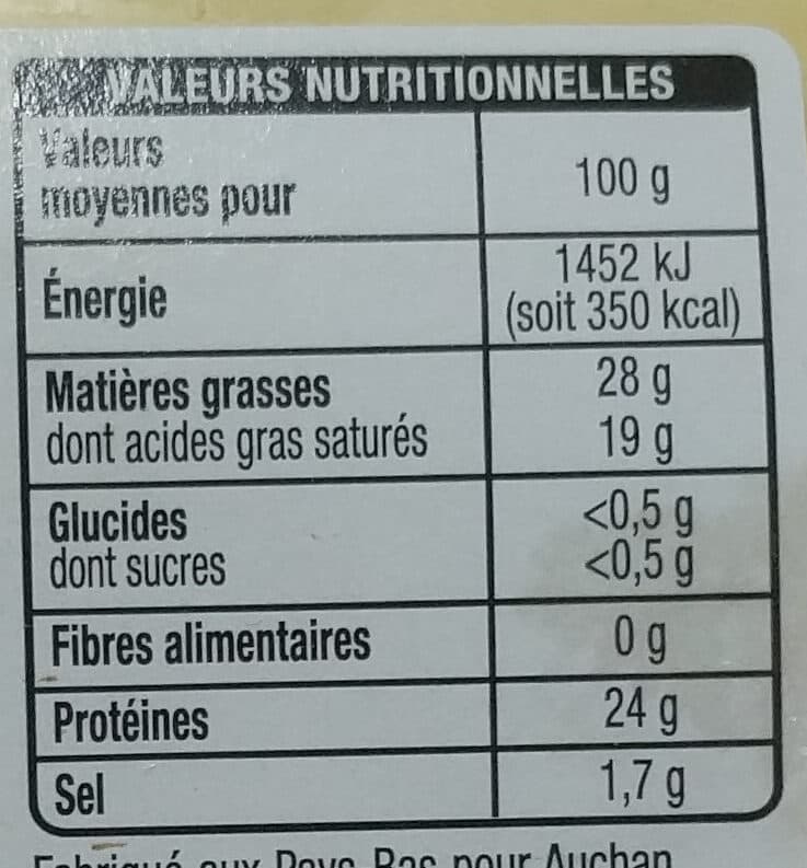 Auchan Gouda packshot