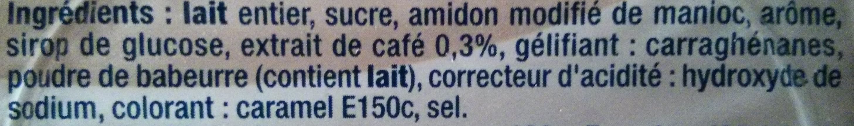 Auchan Crème Dessert au Café packshot