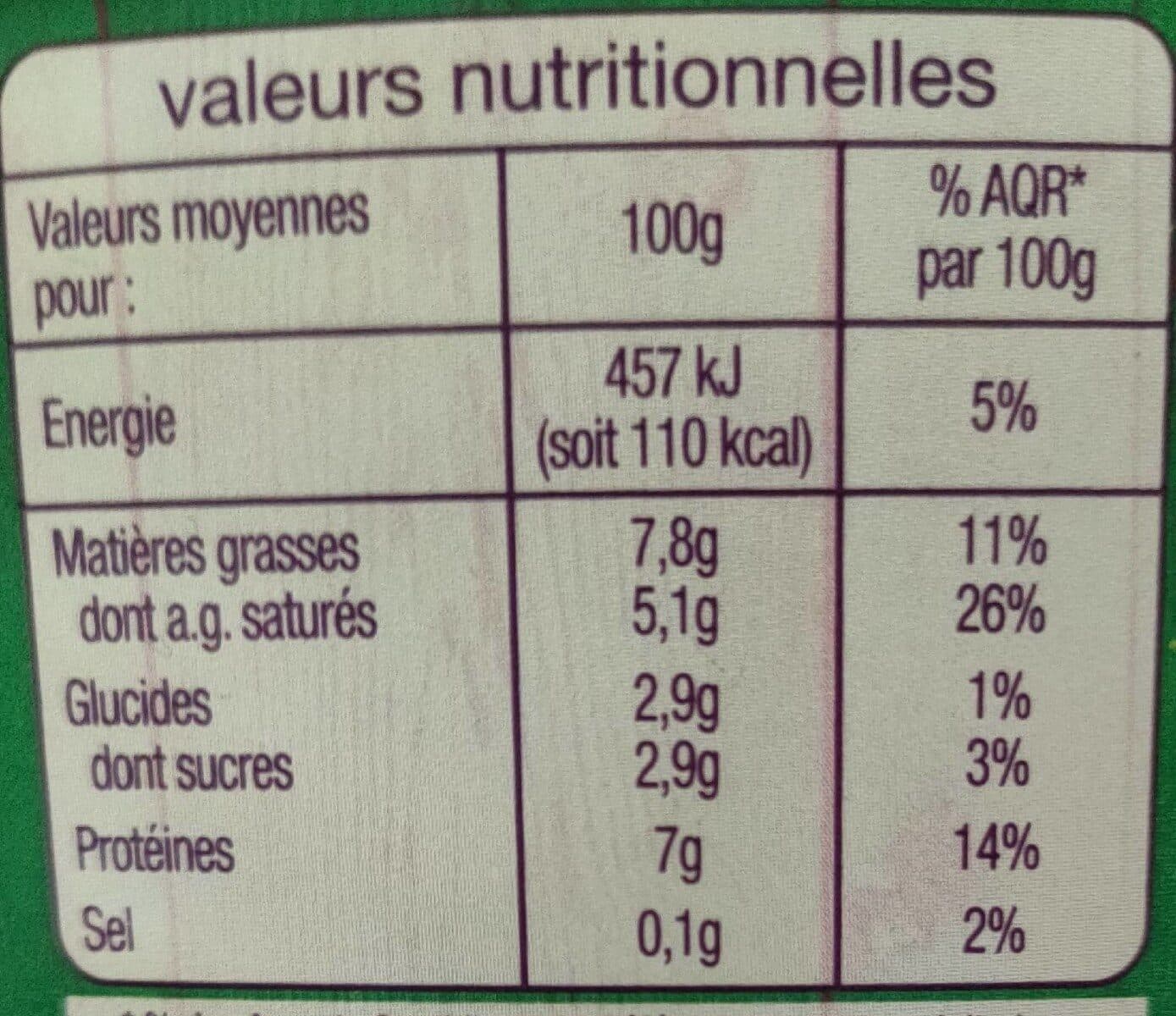 Auchan DOUX ET ONCTUEUXFROMAGE BLANC7.8% de matière grasse packshot