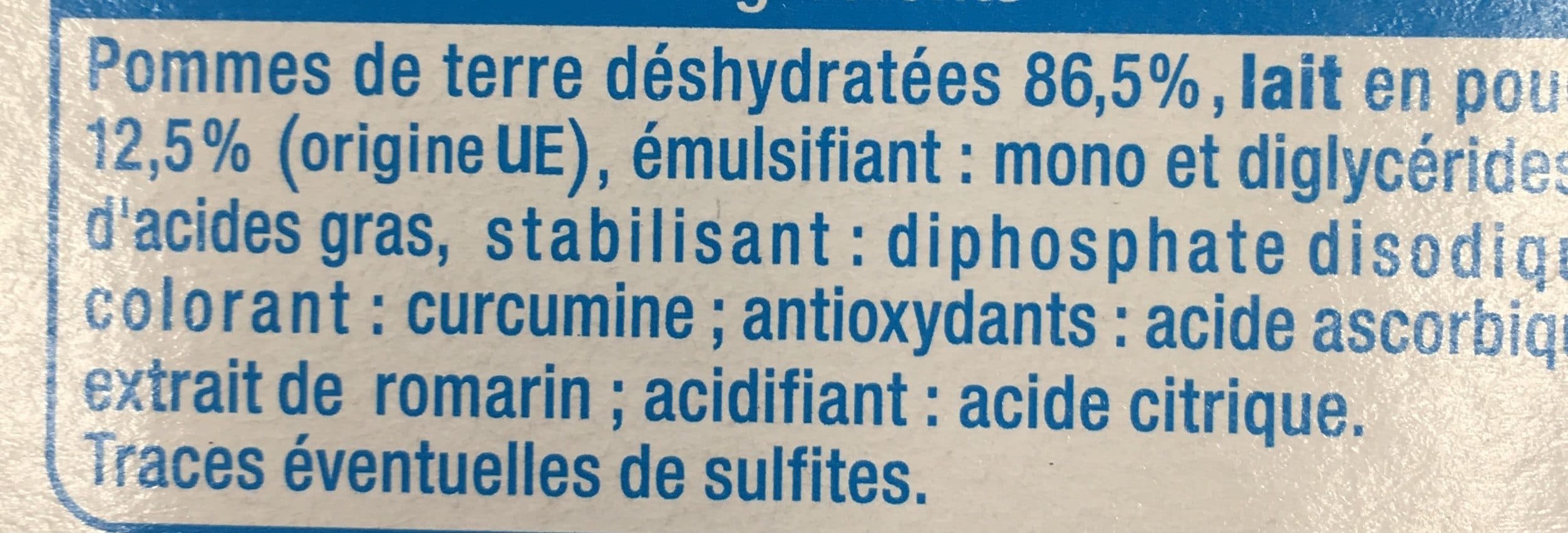 Auchan Purée au lait packshot