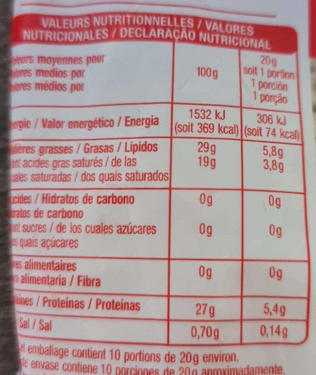 Auchan Emmental râpé 3 MINI SACHETS 210g (3x70g) packshot
